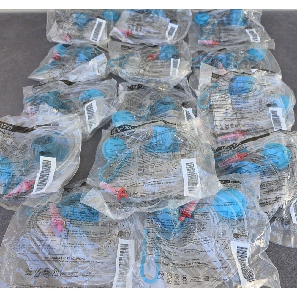 NEW Infinity INF1200- 1200ml Feeding Bags 30pk Red Tip